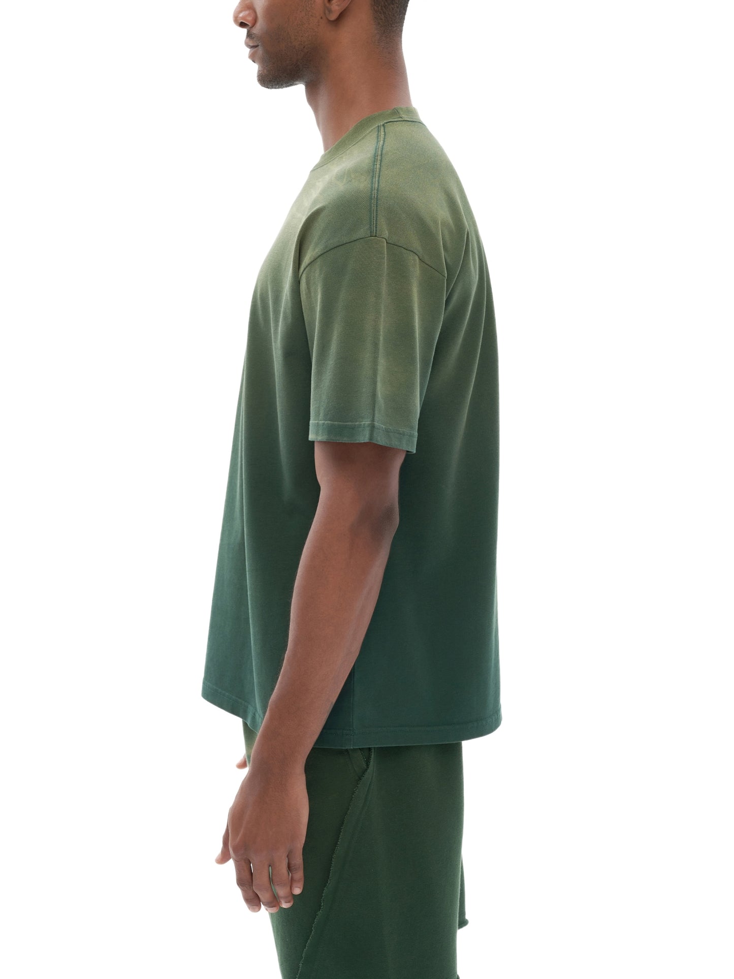 Beroqk,Beroqk Clothing,Gradient Washed Tee,Gradient wash T-Shirt,washed t-shirt,streetwear,unisex tee,sage tee,oversized t-shirt,loose fit