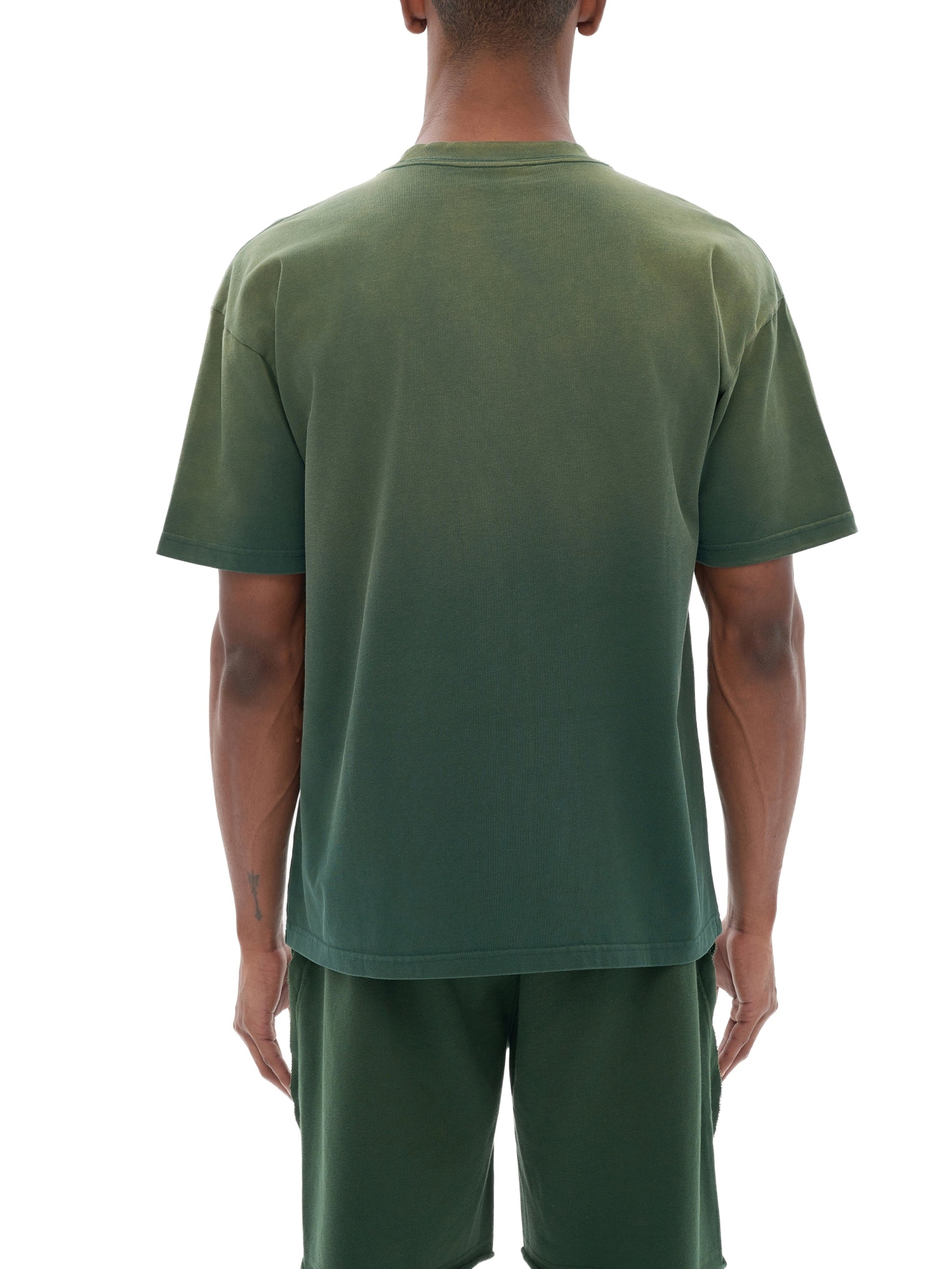 Beroqk,Beroqk Clothing,Gradient Washed Tee,Gradient wash T-Shirt,washed t-shirt,streetwear,unisex tee,sage tee,oversized t-shirt,loose fit